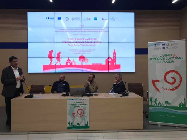 Monte Sant’Angelo è la sede del Comitato dei “cammini e degli itinerari culturali di Puglia”, il Sindaco d'Arienzo: “Importante riconoscimento” Monte Sant’Angelo è la sede del Comitato dei “cammini e degli itinerari culturali di Puglia”, il Sindaco d'Arienzo: “Importante riconoscimento”