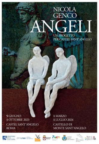 “ANGELI”, LUNEDÌ 5 GIUGNO L’INAUGURAZIONE A ROMA DELLA MOSTRA DELL’ARTISTA NICOLA GENCO CHE COLLEGA CASTEL SANT’ANGELO A MONTE SANT’ANGELO