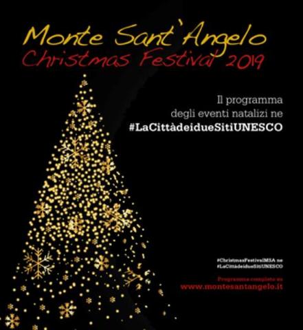 “Monte Sant’Angelo Christmas Festival 2019”: il programma degli eventi natalizi ne #LaCittàdeidueSitiUNESCO 