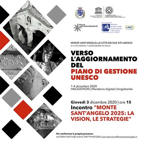 Monte Sant’Angelo e il sito seriale I Longobardi in Italia verso l’aggiornamento del Piano di gestione UNESCO