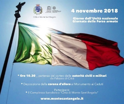 Monte Sant'Angelo celebra il 4 novembre 